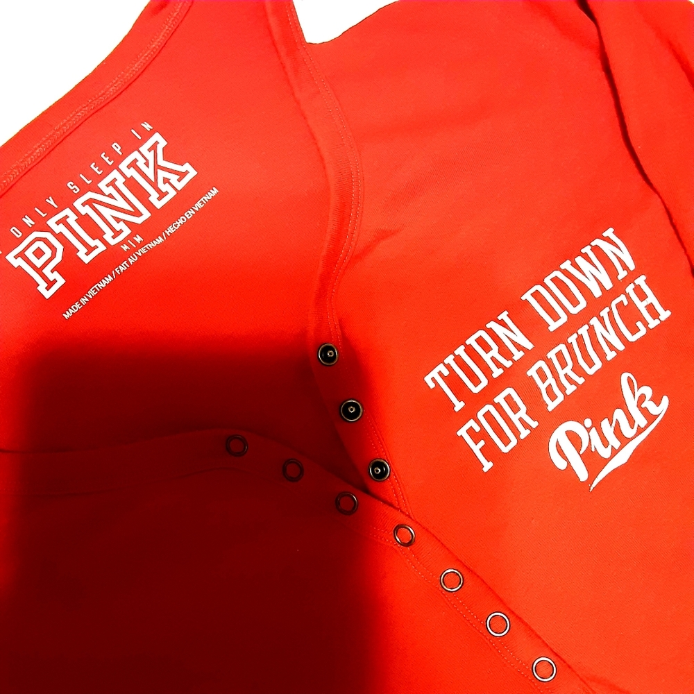 Pink by Victoria's Secret Lounge Top Size M EUC - Picture 10 of 13